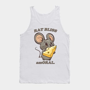 Rat Bliss | Rat Eat Chess Tank Top